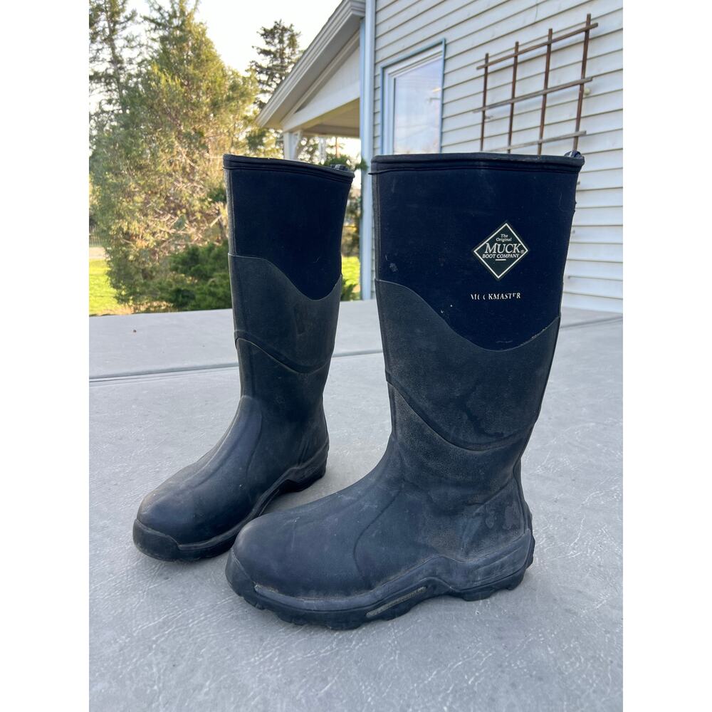 The original muck boot company men’s waterproof muck boots size 11 -11.5 black